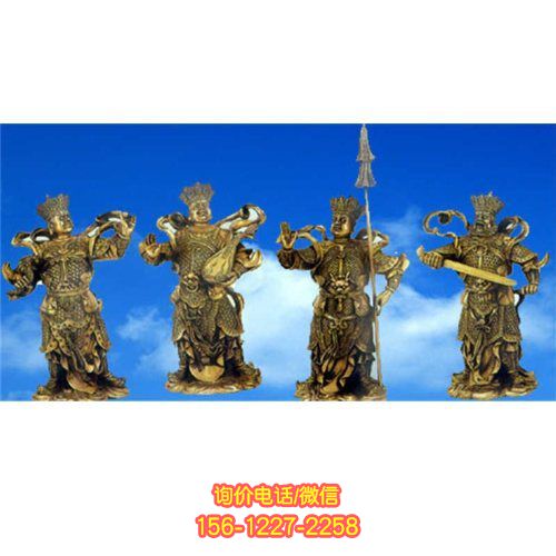 鑄銅雕塑，裝點園林寺廟