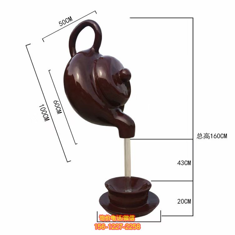 玻璃鋼雕塑，裝點園林美景