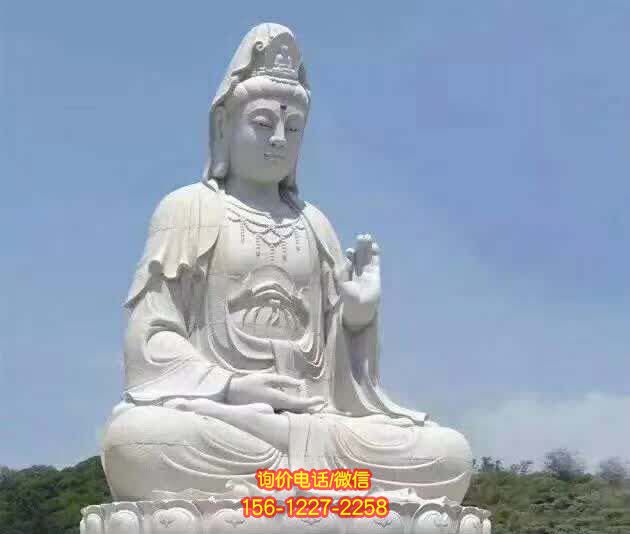 觀音景區石雕雕塑，給游客帶來獨特的視覺享受