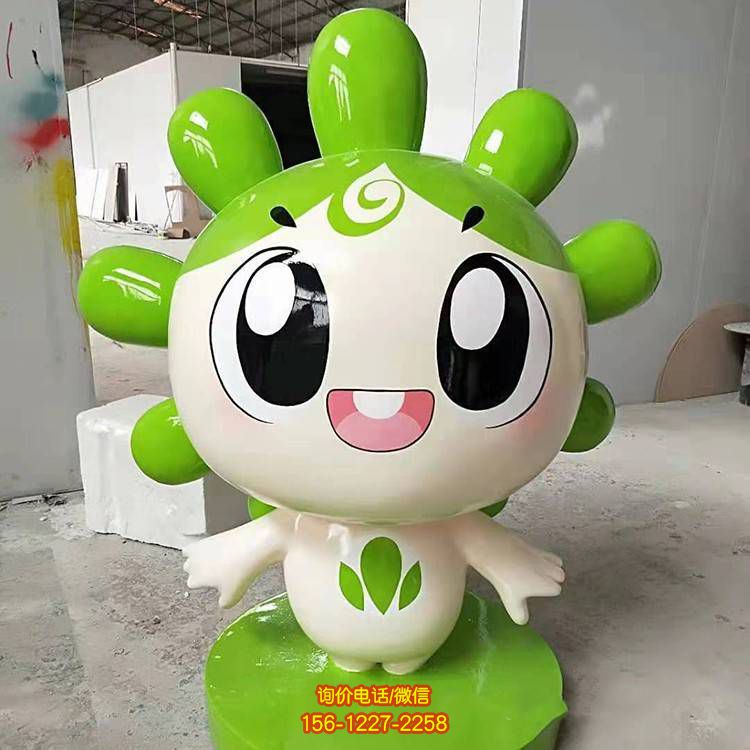 商場幼兒園玻璃鋼卡通創意公仔玩偶雕塑