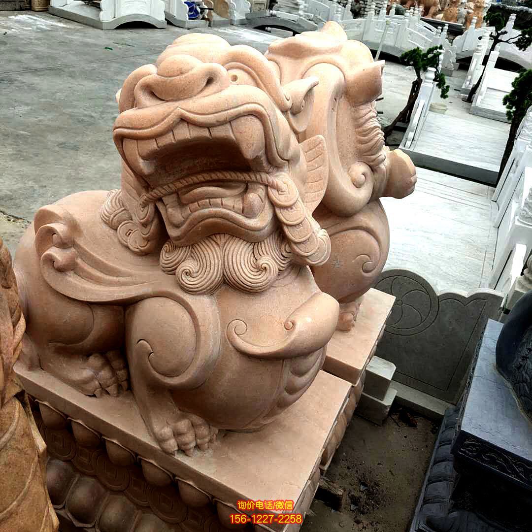 庭院別墅創意花崗巖石雕貔貅雕塑