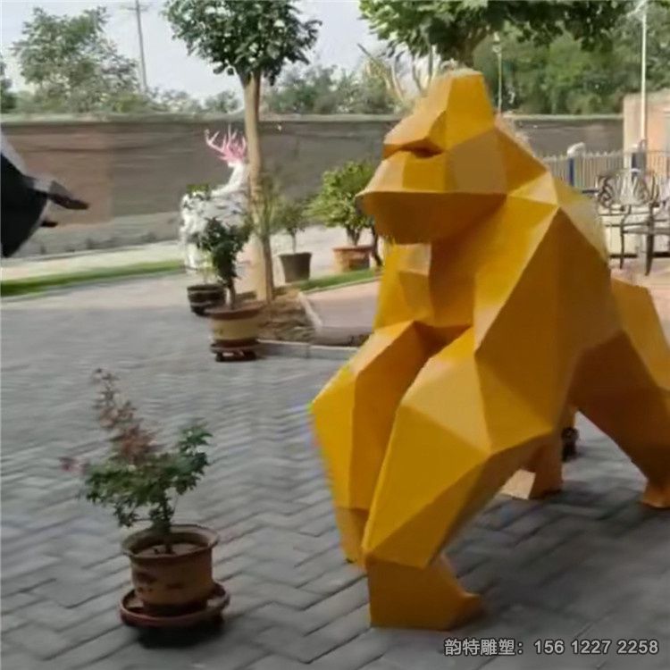 猩猩雕塑02 猩猩雕塑02