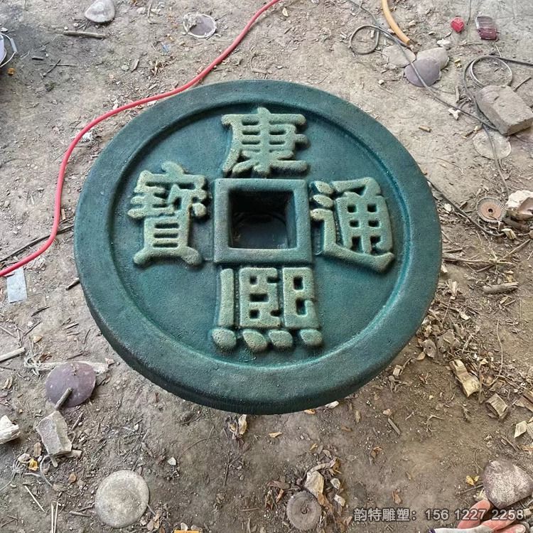 銅錢雕塑01 銅錢雕塑01